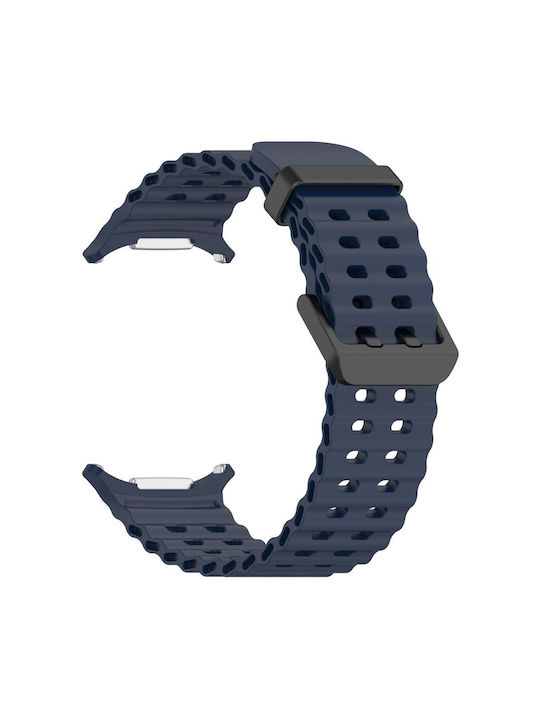 Tech-Protect Icon Curea Silicon Albastru marin (Galaxy Watch Ultra)