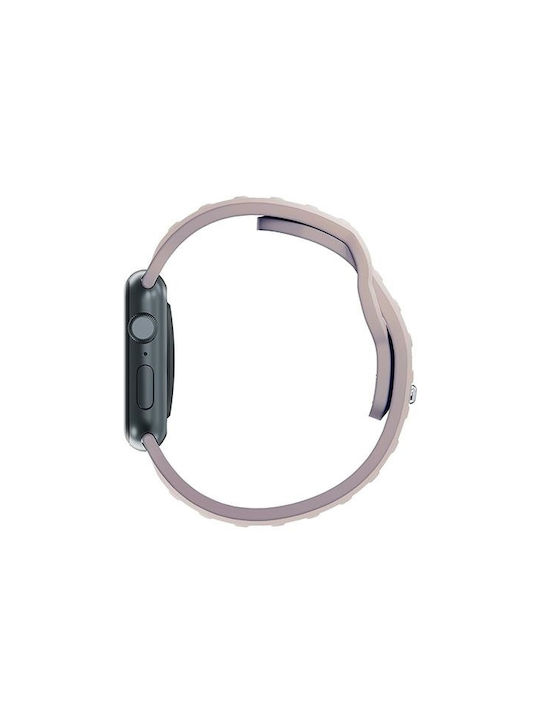 3MK Armband Silikon mit Pin Rosa (Apple Watch 44/45/46mm/Ultra 49mm)