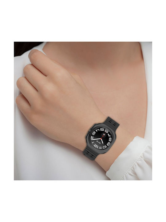 Tech-Protect Icon Curea Silicon Albastru marin (Galaxy Watch Ultra)