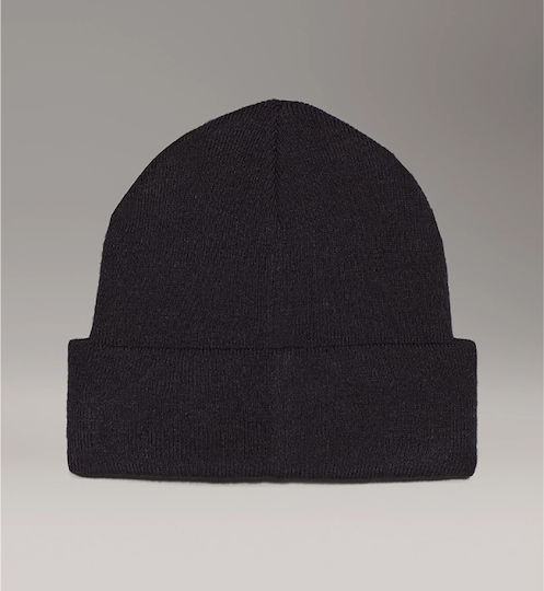 Beanie Ανδρικός Σκούφος Πλεκτός σε Μαύρο χρώμα