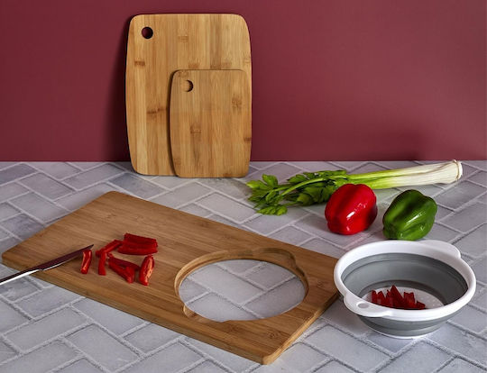 Cook Concept Επιφάνεια Κοπής Ξύλινη Καφέ 49.5x28cm