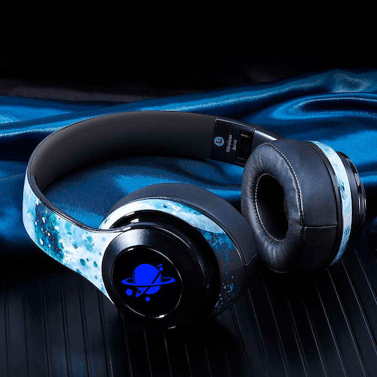 Nubi BH10 Globe Безжични / Жични Over Ear Слушалки с 36 часа Работа Сини