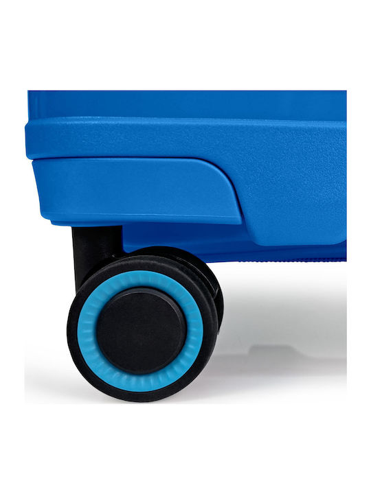 Bg Berlin Expandable Βαλίτσα Ταξιδίου Καμπίνας Σκληρή Soda Blue με 4 Ρόδες Ύψους 54εκ.