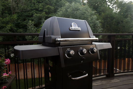 Broil King Royal 320 Shadow Grătar pe gaz Din fontă Grătar 56bucx38buccm cu 3 buc 8.8kW