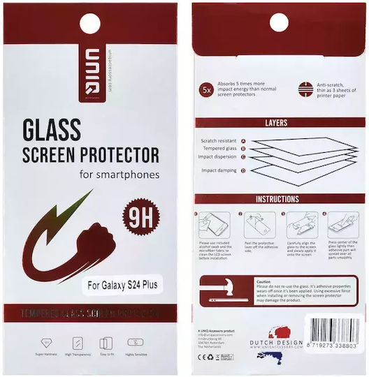Uniq Tempered Glass (Galaxy S24+)