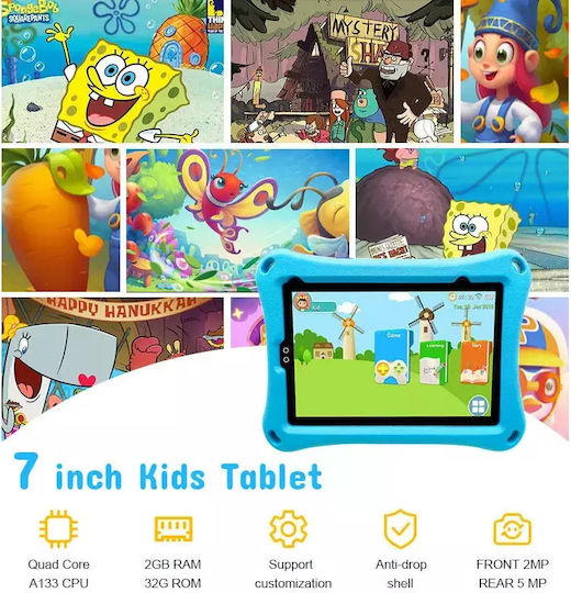 Nubi Wintouch K714 7Inches Tablet (2GB/32GB) turquoise