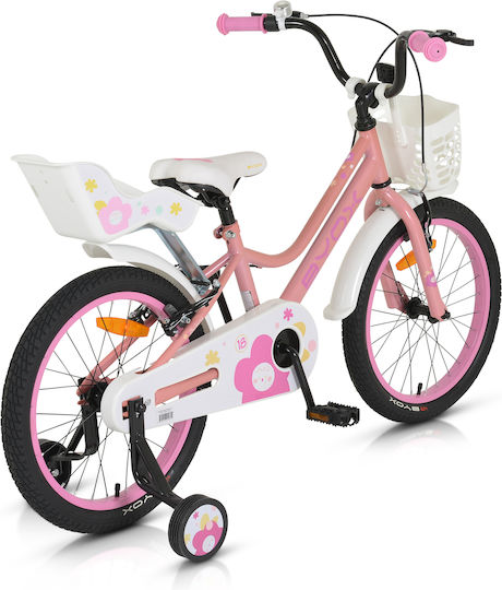 Byox Quincy 18" Kinderfahrrad BMX Rosa