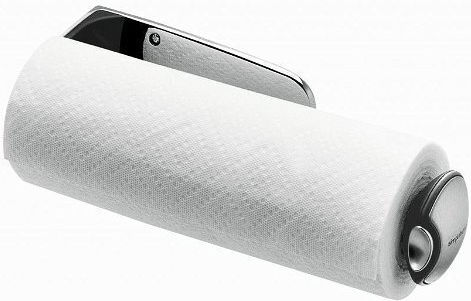 Simplehuman Βάση για Χαρτί Κουζίνας Μεταλλική Γκρι 33.3x12.5x7.6cm