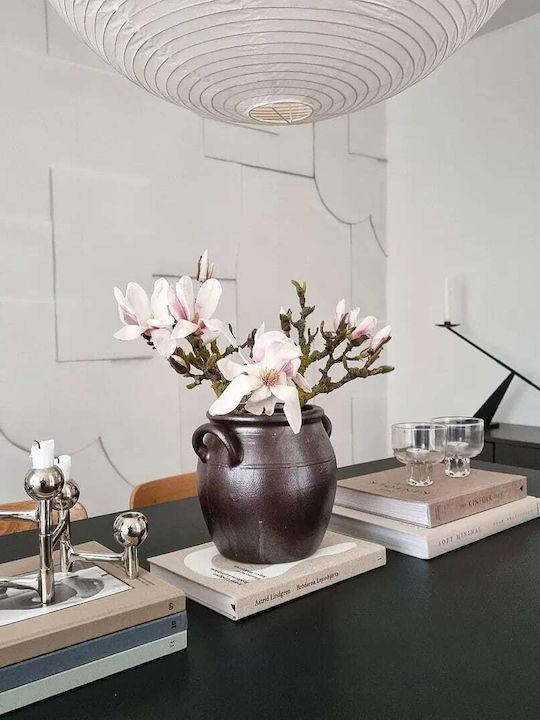 Pols Potten Candle Holder Metal in Silver Color 48x4x15cm 1pcs