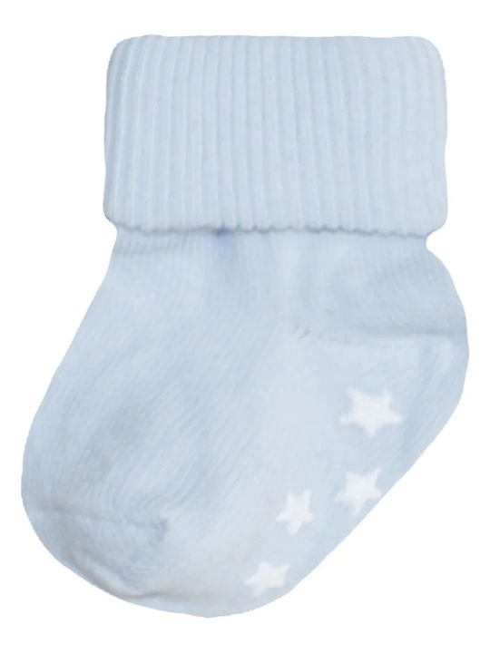 Energiers Kids' Socks Non-Slip Light Blue 2 Pairs