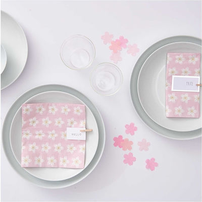 Party Napkins Pink 16.5x5cm. 20pcs