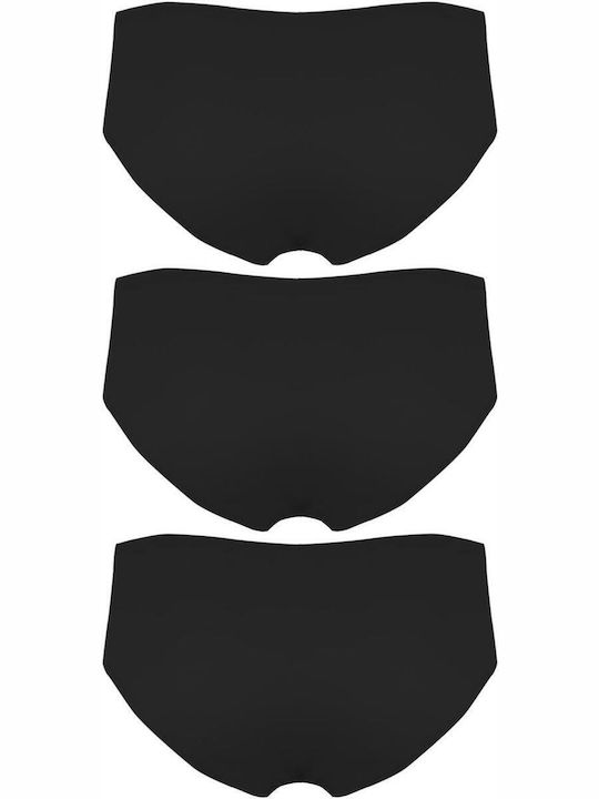 Dorina Women's Slip 3Pack Seamless Black