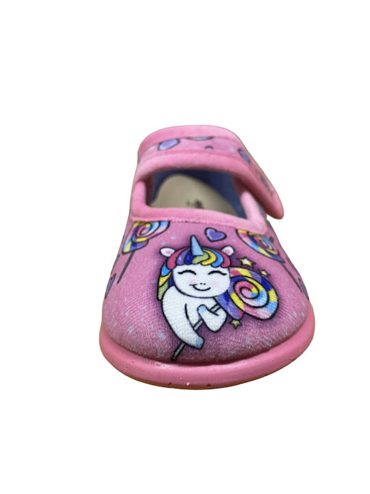 Adam's Shoes Anatomic Kids Slippers Pink Bluey