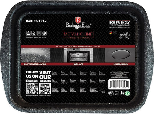 Berlinger Haus Backform Aluminium mit Antihaftbeschichtung 40x28cm