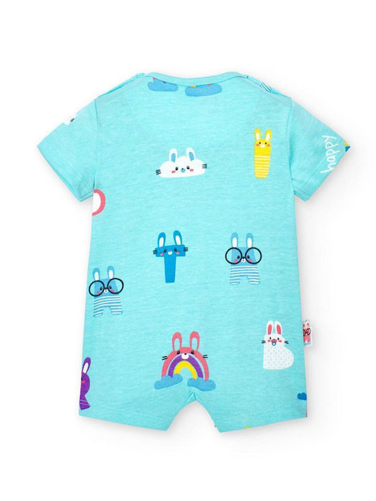 Boboli Baby Bodysuit Short-Sleeved BLUE