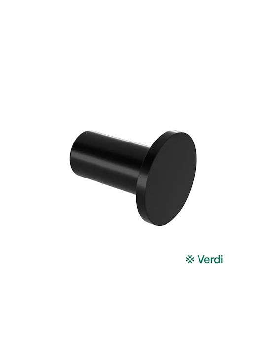 Verdi Omicron Кука Баня Единично с винтове ​3.2x2.8см Черен