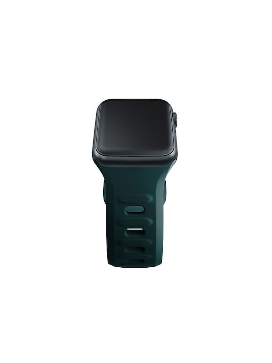 3MK Strap Silicone with Pin Green (Apple Watch 38/40/41/42mm)