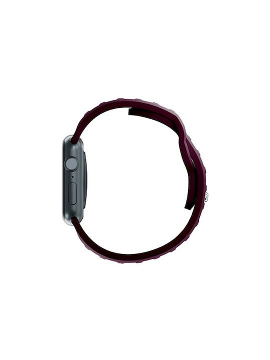 3MK Λουράκι Σιλικόνης με Pin Μπορντό (Apple Watch 44/45/46mm/Ultra 49mm)