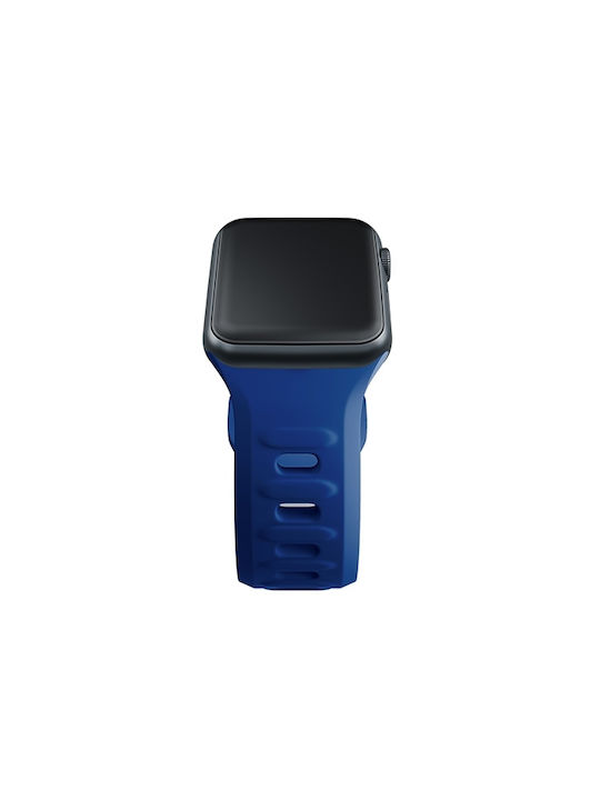 3MK Λουράκι Σιλικόνης Μπλε (Apple Watch 38/40/41mm)