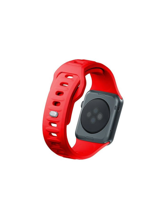 3MK Λουράκι Σιλικόνης Κόκκινο (Apple Watch 38/40/41mm)