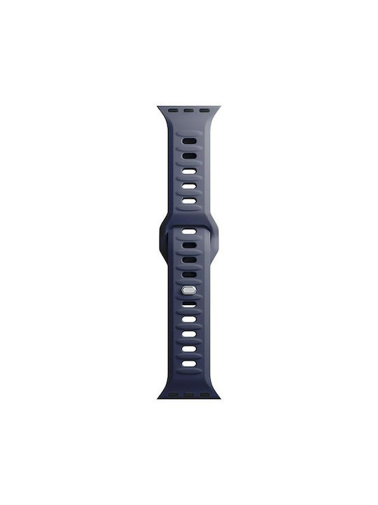 3MK Curea Silicon cu Pin Gri (Apple Watch 44/45/46mm/Ultra 49mm)