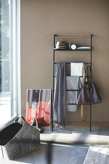Yamazaki YMZK Σκάλα Μπάνιου 6 Θέσεων Δαπέδου ​25x160cm Ασημί