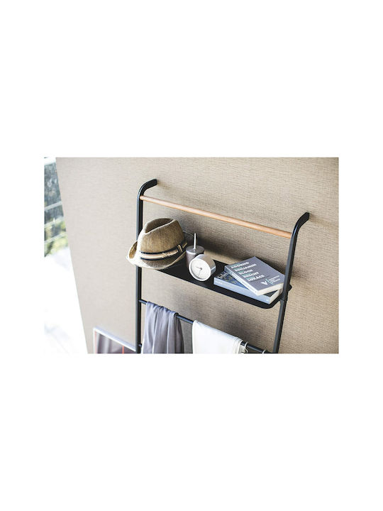 Yamazaki YMZK Floor Standing Bathroom Ladder with 6 Positions ​25x160cm Silver