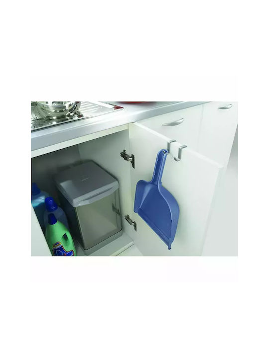 Metaltex 350602 Άγκιστρο Μπάνιου Διπλό ​6x4cm Ασημί