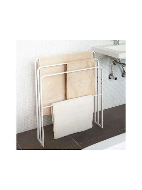 Yamazaki Καλόγερος Μπάνιου Τριπλός ​70x160cm Λευκός