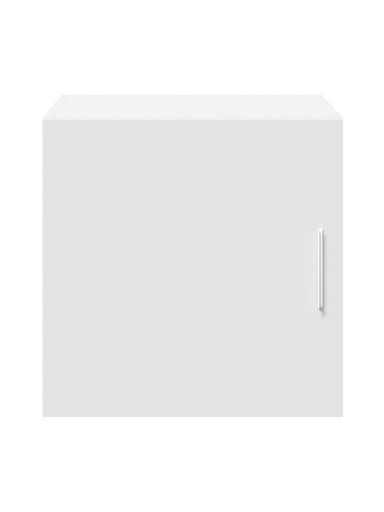 Wall Living Room Cabinet from Particle Board White 40x42.5x40cm