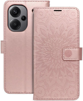 Mezzo Book Silicone with Strap Rose Gold (Redmi Note 13 Pro+)