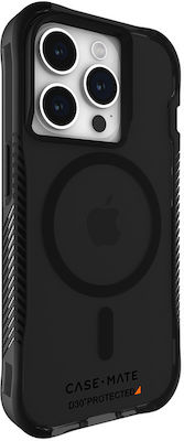 Case-Mate Tough Grip Plus Back Cover Black (iPhone 15 Pro)