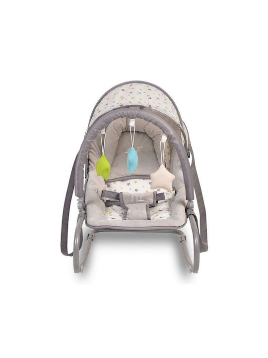 Cangaroo Manual Baby Relax 2 in 1 Lulu Grey for Child up to 9kg 107569