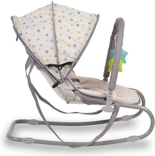 Cangaroo Manual Relax pentru Bebeluși Lulu Gri pentru Copil până la 9kg