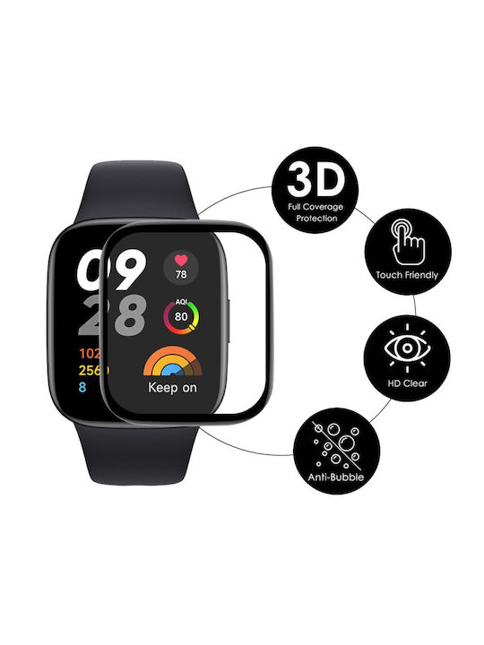 Full Face Tempered Glass για το Redmi Watch 3 Active 1τμχ