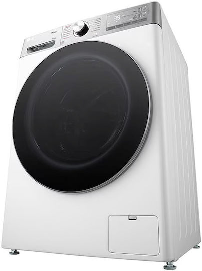 LG Πλυντήριο Ρούχων 13kg με Τεχνολογία Ατμού 1400 Στροφών AI DD F4WR913P3WA