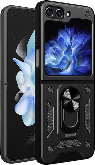 Techsuit Camshield Back Cover Πλαστικό / Σιλικόνης Μαύρο (Samsung Galaxy Z Flip6)