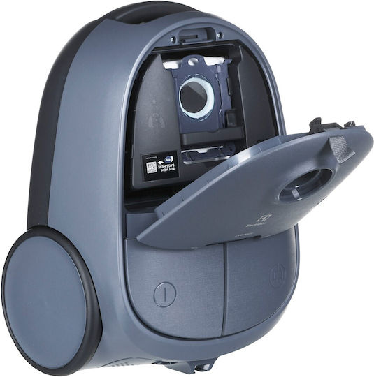 Electrolux EB61C4DB Ηλεκτρική Σκούπα 850W με Σακούλα 3.5lt Μπλε