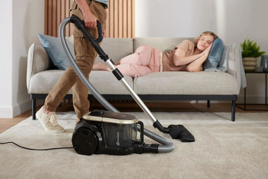Amica VM401 Прахосмукачка 800W С контейнер 2.5лт Черна