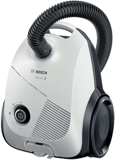 Bosch BGLS2WH1H Ηλεκτρική Σκούπα 600W με Σακούλα 3.5lt Λευκή