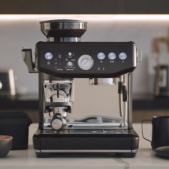 Sage The Barista Express Impress Automatic Espresso Machine 1850W Pressure 15bar with Grinder Black