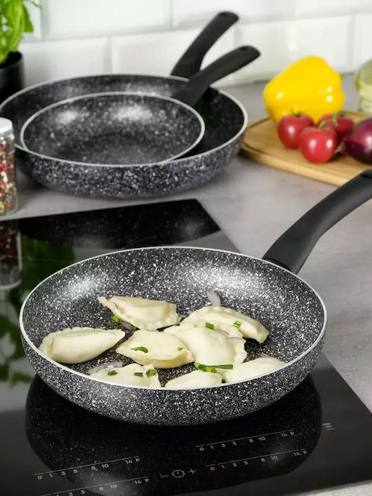 KING Hoff KING Hoff Aluminum Marble Pots & Pans Set with Non-stick Interior Coating 3 Pieces