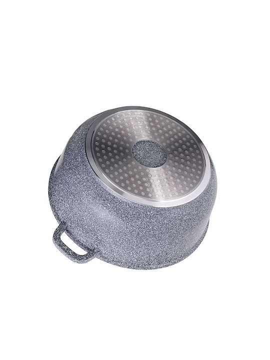 Klausberg Pots Set of Aluminum with Ceramic Coating Grey 3pcs