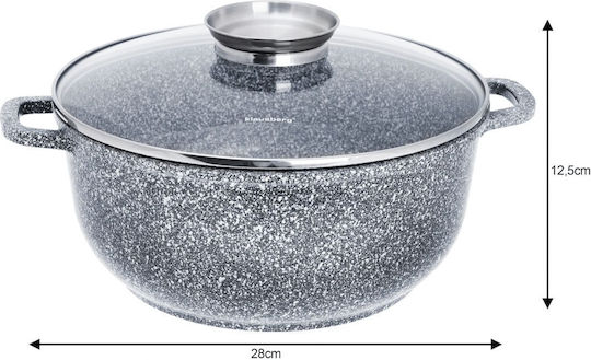 Klausberg Aluminum Pots Set Grey With Ceramic Coating 3 Pieces
