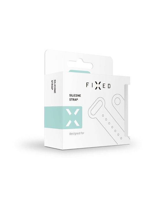 Fixed Silicone Strap Xiaomi Mi Smart Band 7 Pro Black