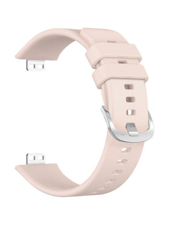 Fixed Silicone Strap Huawei Watch Fit Pink Fixed Silicone Strap Huawei Watch Fit Pink