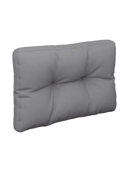 vidaXL Waterproof Bench Cushion for Pallet Gray 40x60cm