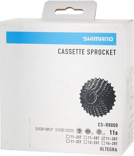 Shimano Ultegra CS R8000 Road Bike Cassette 11 Speeds with Sprocket 30