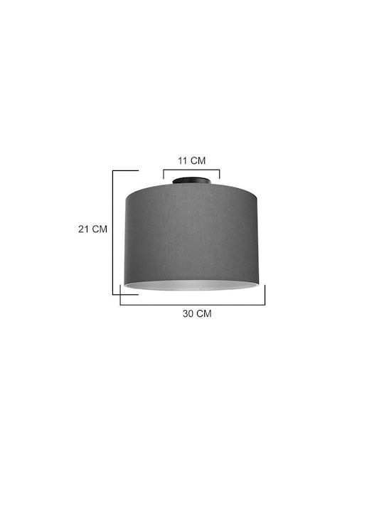 Pakketo Momoa Pendant Light Gray 30x30x21cm