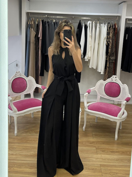 Pop & doll Women's Jumpsuit ΜΑΥΡΟ